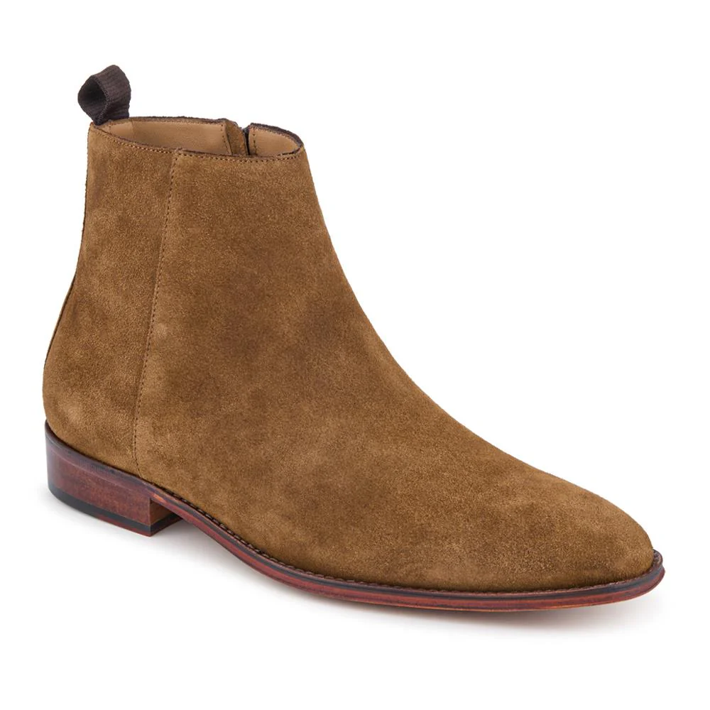 Flaxen Leather Ankle Boots - FLAXEN / 325 744 - Image 2