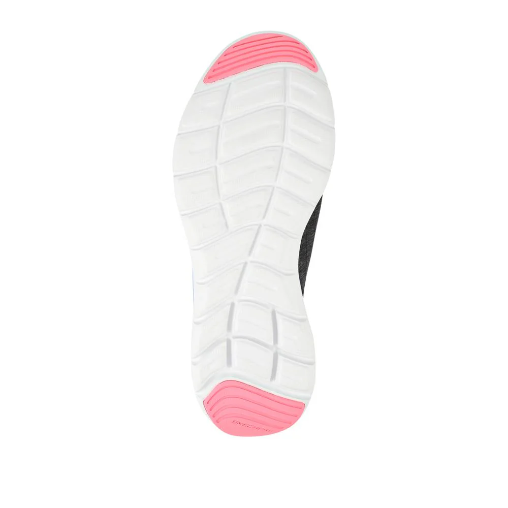 FLEX APPEAL Wide Fit Lace Up Trainers - SKE42026 / 327 756 - Black - Image 5