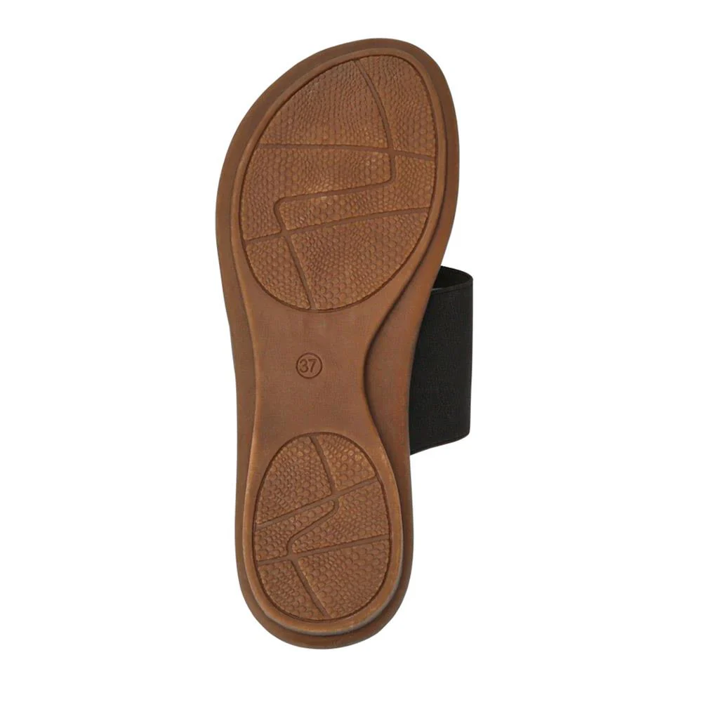 Flexible Toe Post Sandals - BAIZH41027 / 327 077 - Black - Image 6