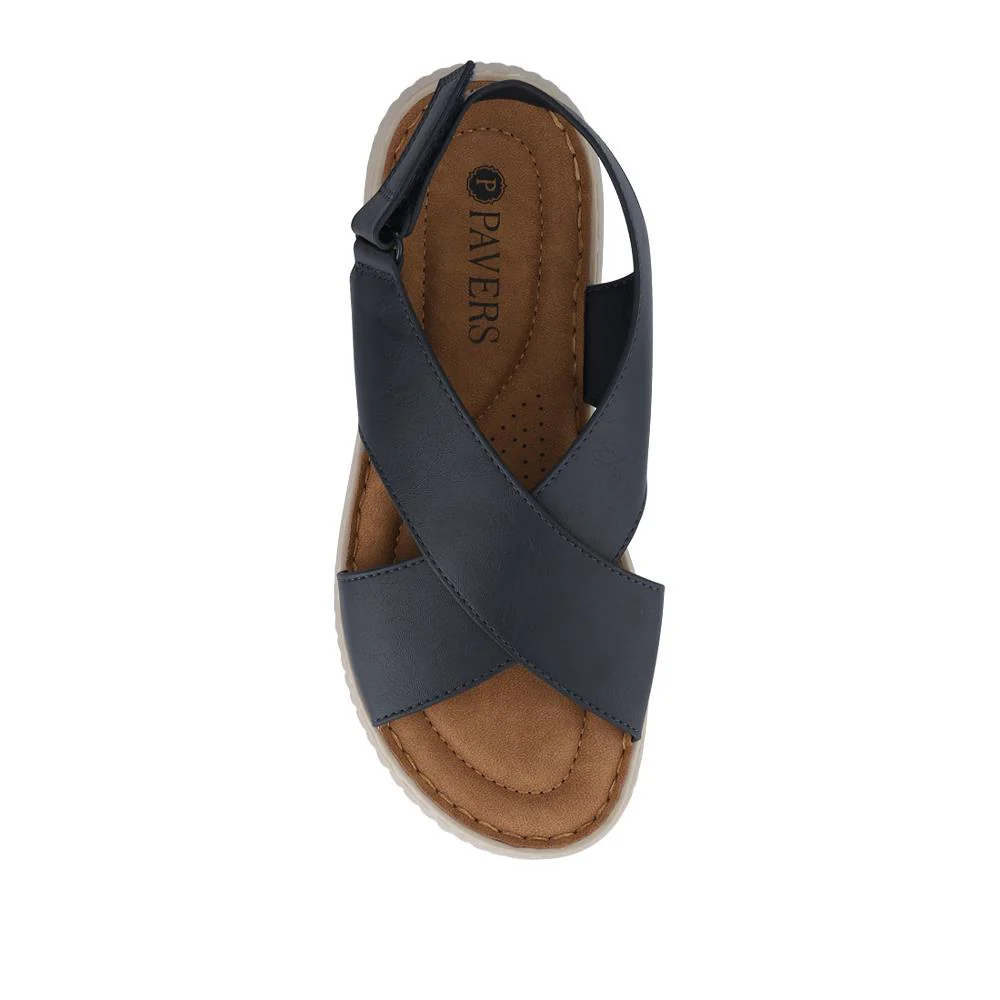 Flexible Touch-Fastening Sandals - BAIZH41025 / 327 250 - Navy - Image 6