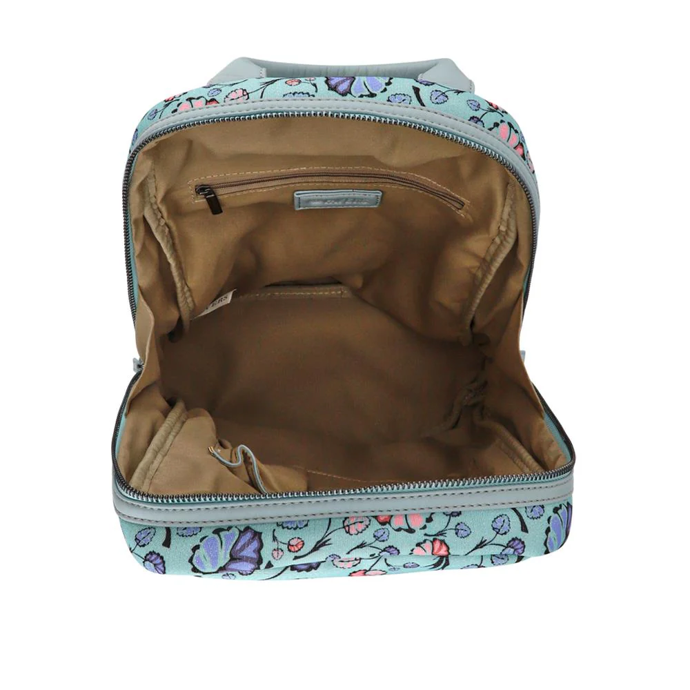 Floral Backpack - WAHT41005 / 327 424 - Light Blue - Image 2