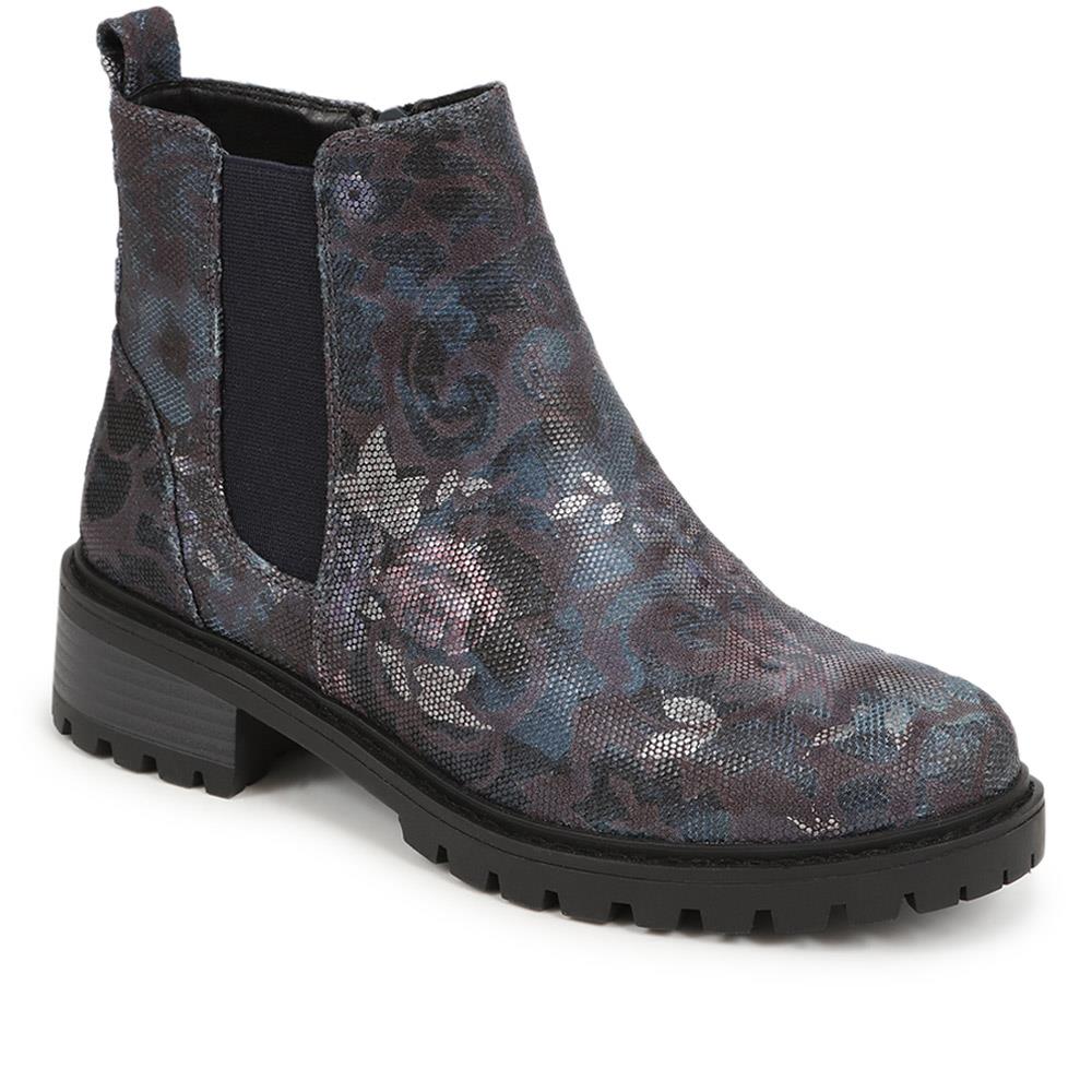 Floral Chelsea Boots - WBINS38037 / 324 119 - Image 4