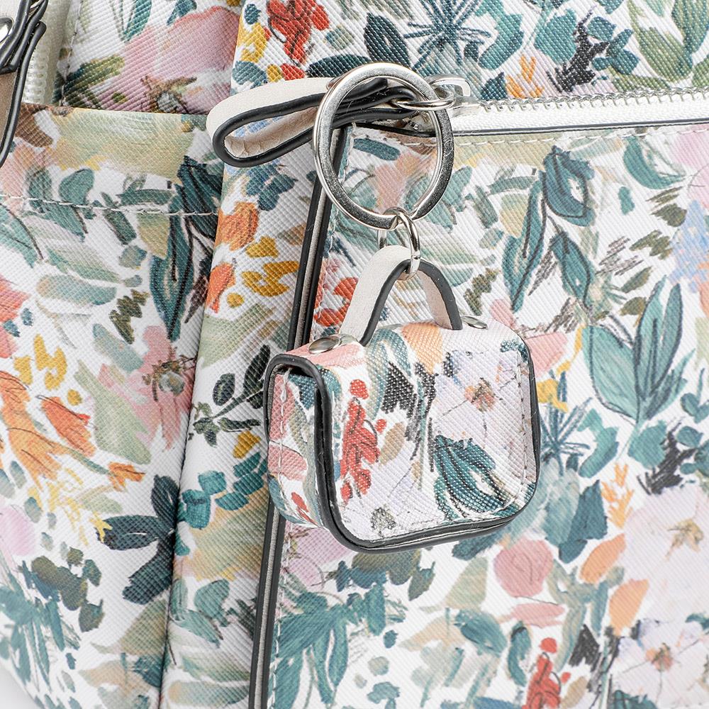 Floral Rucksack - JEWN39011 / 325 475 - WHITE-FLORAL - Image 4