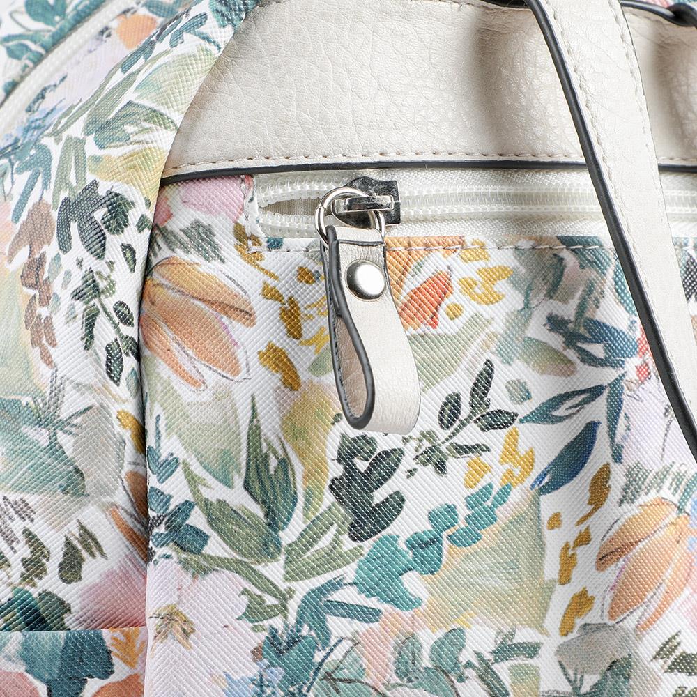 Floral Rucksack - JEWN39011 / 325 475 - WHITE-FLORAL - Image 6