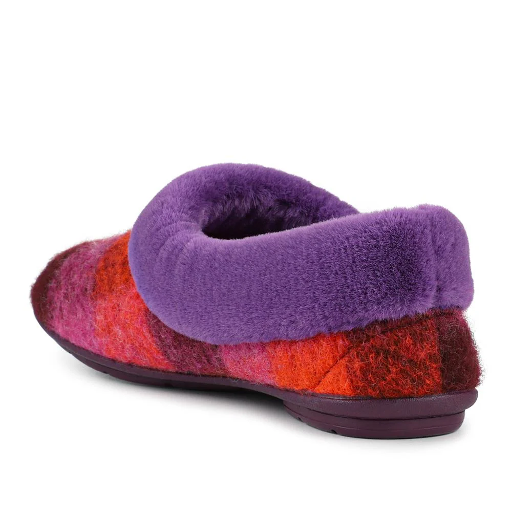 Floria Fur Slippers - FLORIA / 328 544 - Purple Multi - Image 3