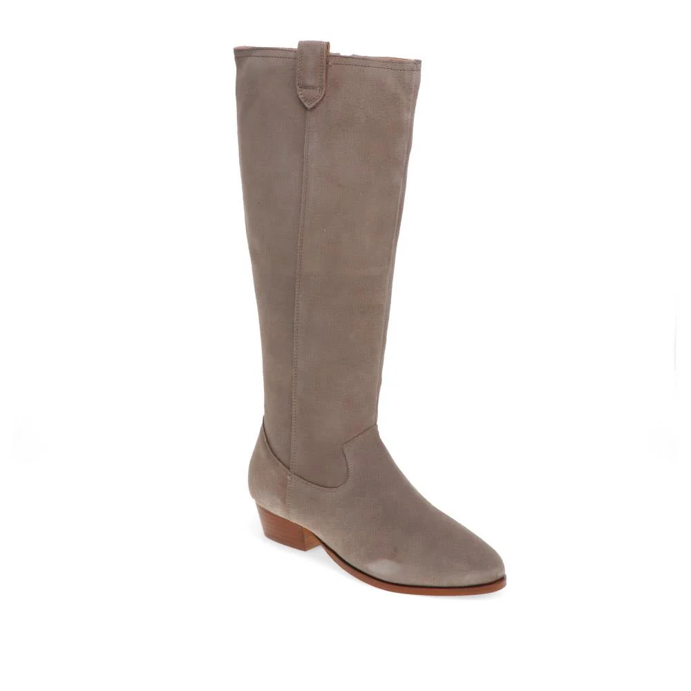 Florielong Suede Long Boots - FLORIELONG / 325 940 - Image 2