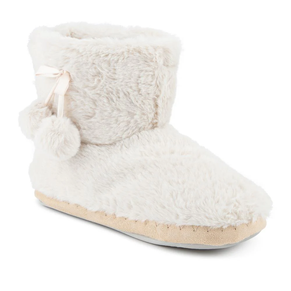 Fluffy Slippers Boots - GALOP42006 / 328 066 - Cream