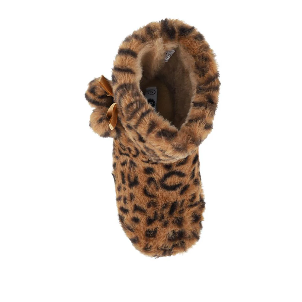 Fluffy Slippers Boots - GALOP42006 / 328 066 - Leopard - Image 4