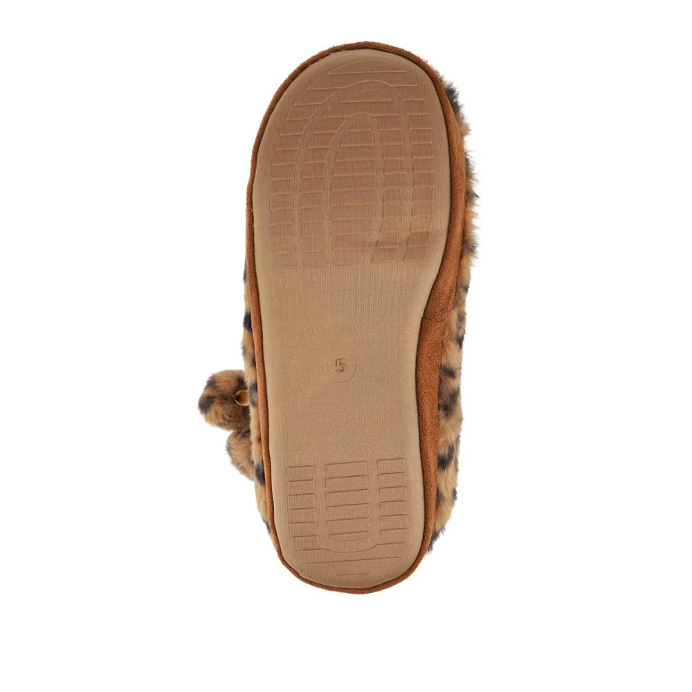 Fluffy Slippers Boots - GALOP42006 / 328 066 - Leopard - Image 5