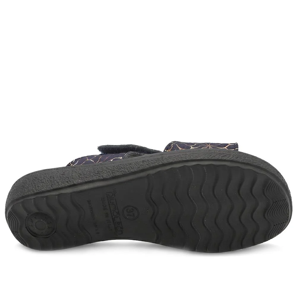 Flyflot Adjustable Fit Mule Sandals - FLY43016 / 328 652 - Blue - Image 6