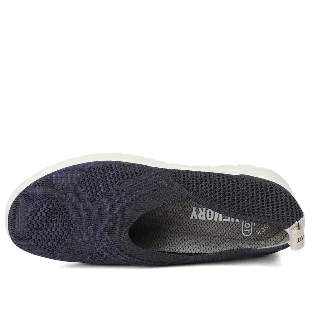 Flyflot Breathable Slip On Shoes - FLY43004 / 328 643 - Navy - Image 5