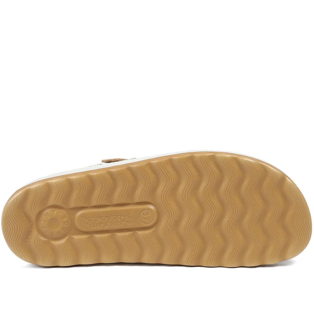 Flyflot Buckled Toe Post Sandals - FLY43002 / 328 641 - Beige - Image 6