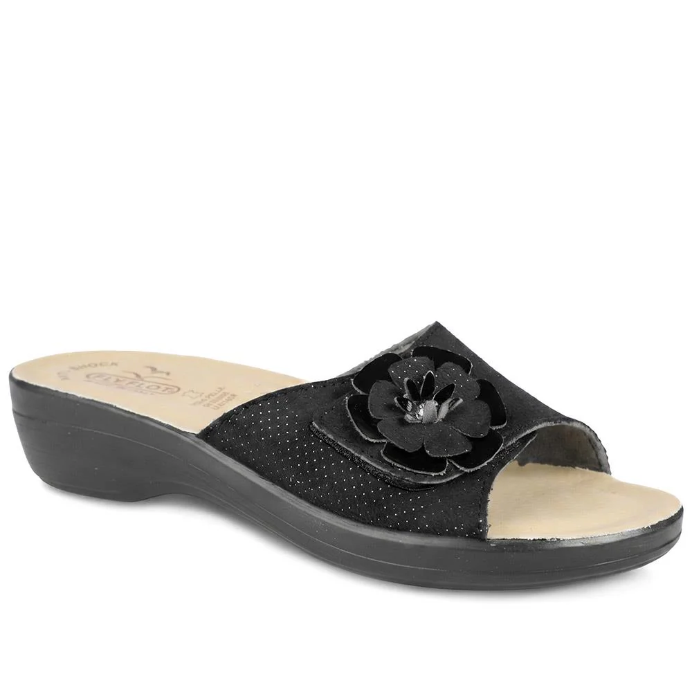 FlyFlot Leather Mule Sandals - FLY43017 / 328 654 - Image 2