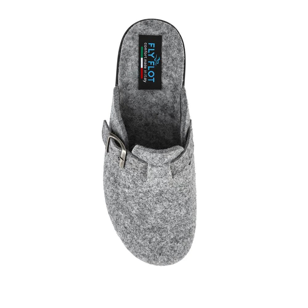 FlyFlot Self-Moulding Clogs - FLY42004 / 327 720 - Grey - Image 4