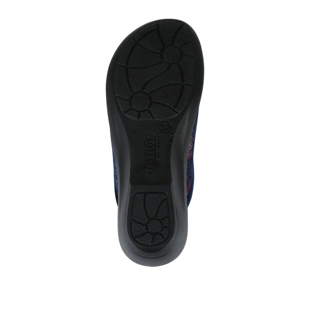 FlyFlot Self-Moulding Mules - FLY42001 / 327 718 - Navy - Image 6