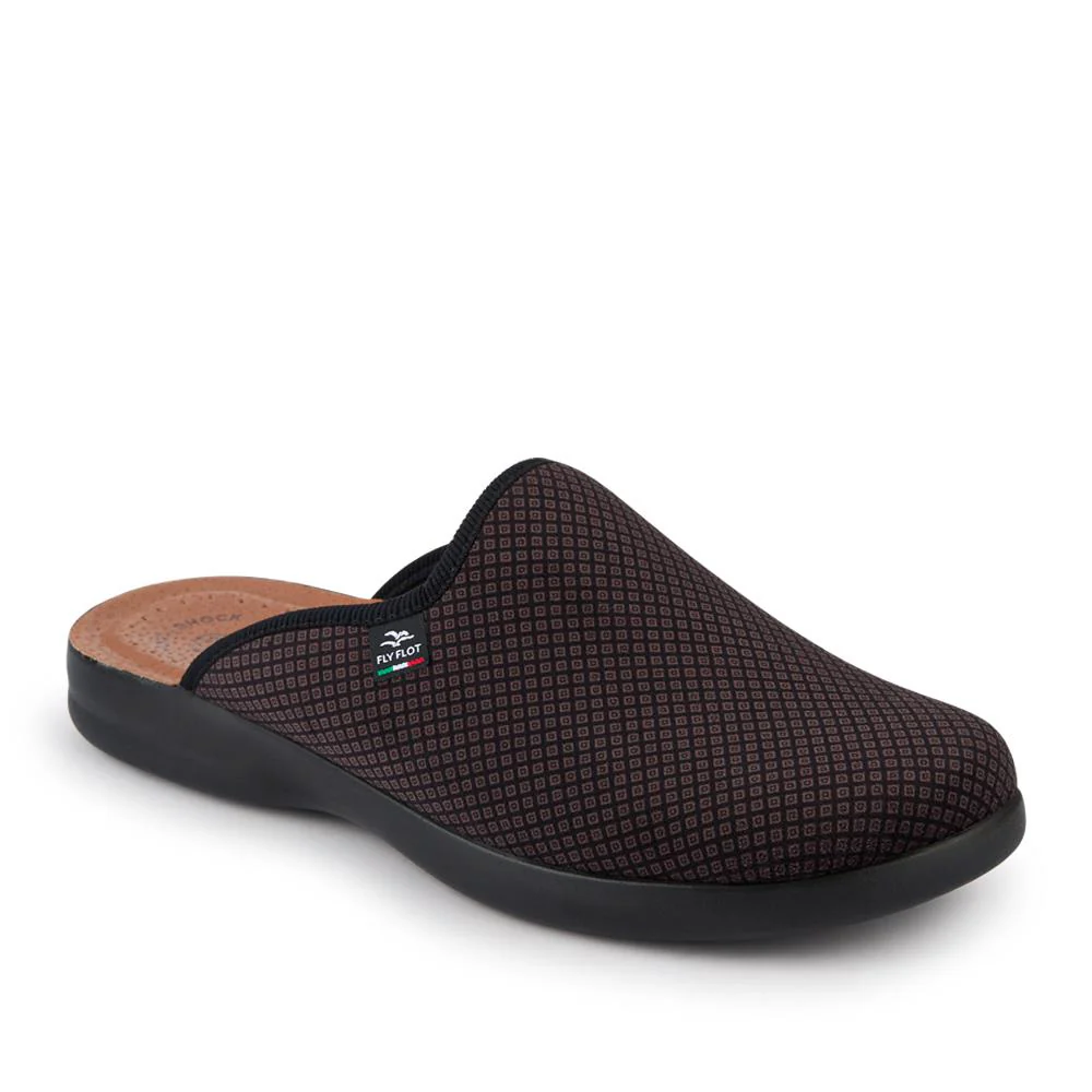 FlyFlot Slippers With Shock-Absorbing Technology - FLY42033 / 327 728 - Dark Brown