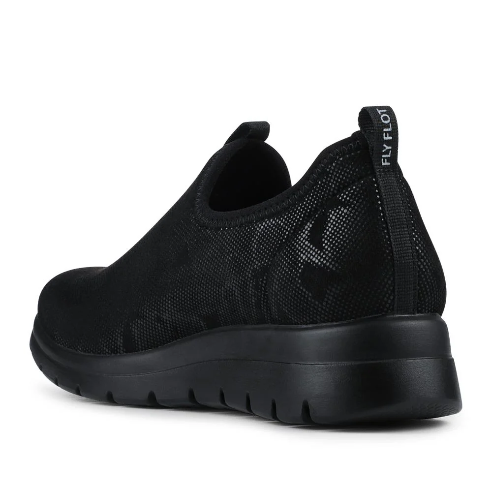 FlyFlot Stretch Fit Slip-On Shoes - FLY42023 / 327 685 - Black - Image 2
