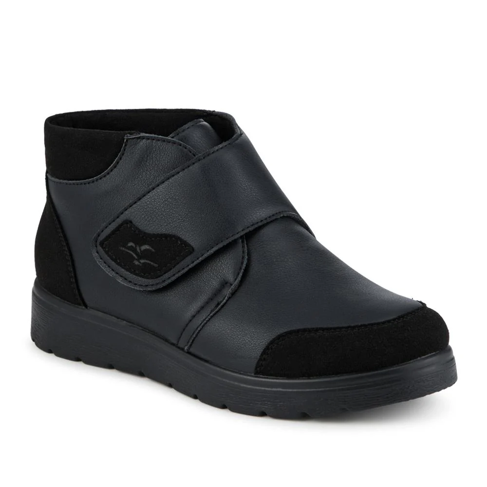 FlyFlot Wide Fit Adjustable Fastening Ankle Boots - FLY42010 / 328 246