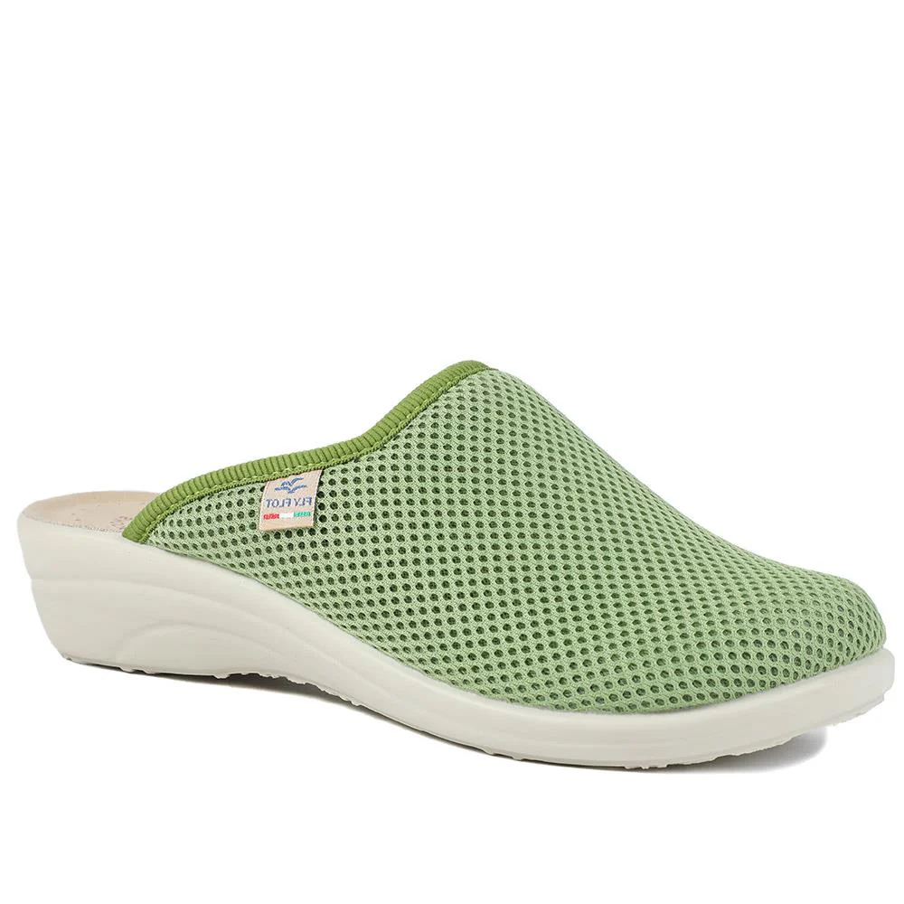FlyFlot Wide Fit Anatomic Clogs - FLY25030 / 309 914 - Green