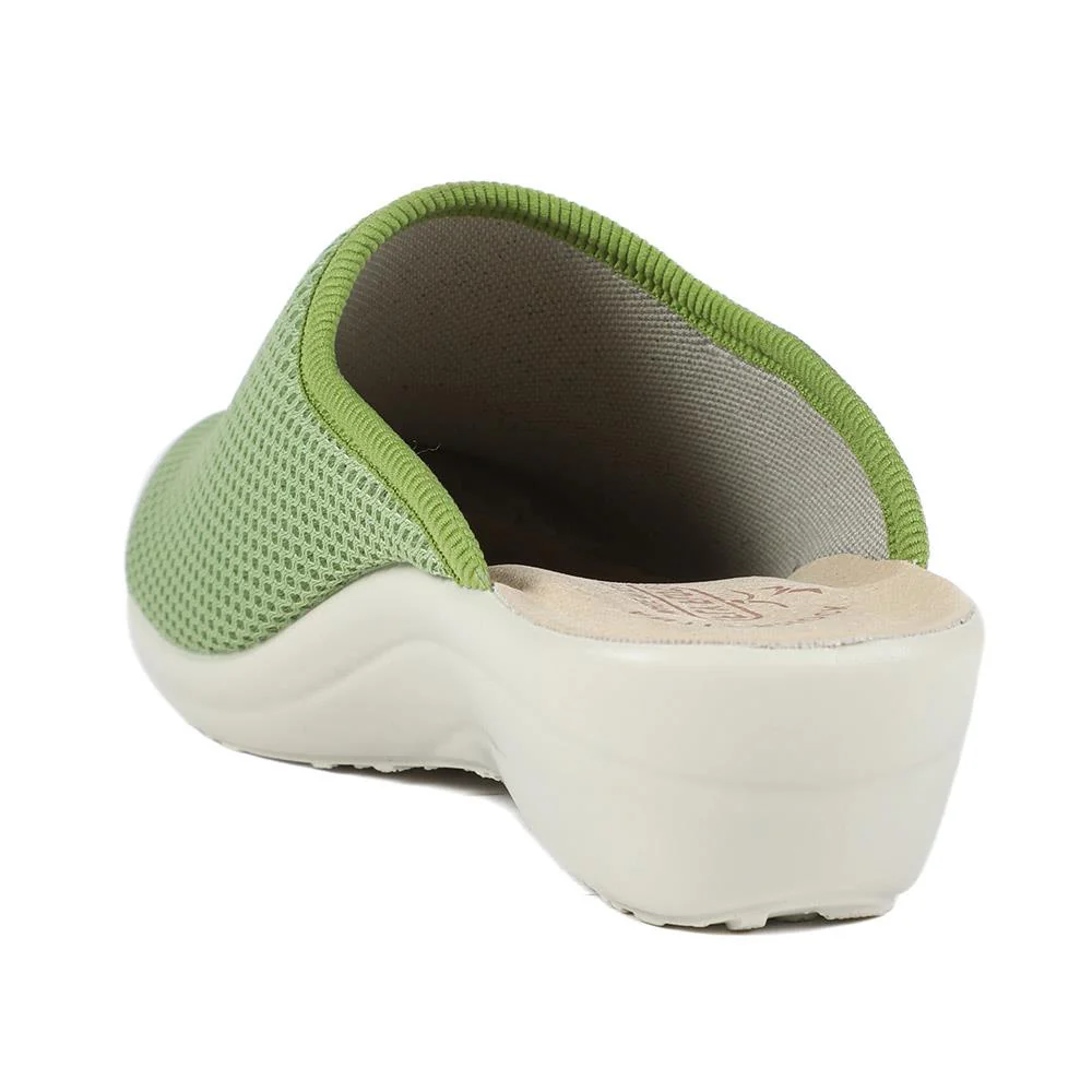 FlyFlot Wide Fit Anatomic Clogs - FLY25030 / 309 914 - Green - Image 3