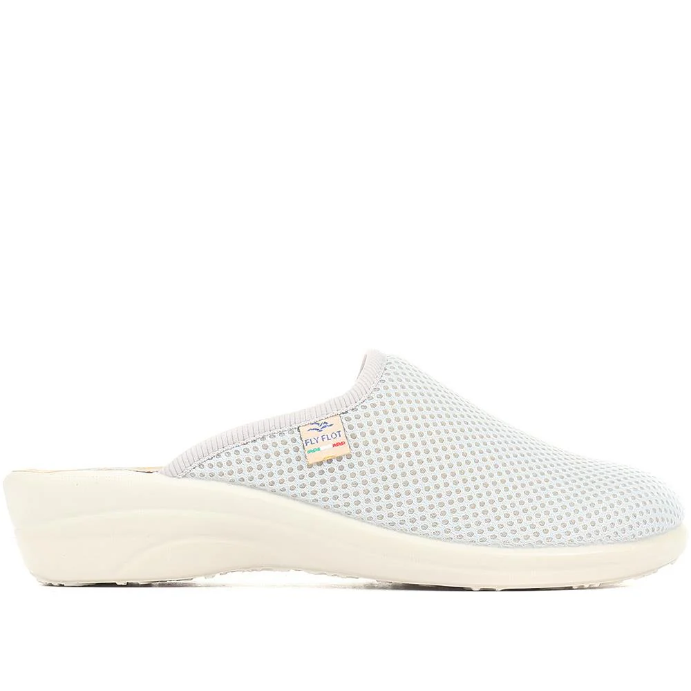 FlyFlot Wide Fit Anatomic Clogs - FLY25030 / 309 914 - Light Grey - Image 2