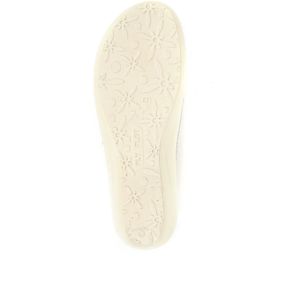 FlyFlot Wide Fit Anatomic Clogs - FLY25030 / 309 914 - Light Grey - Image 5