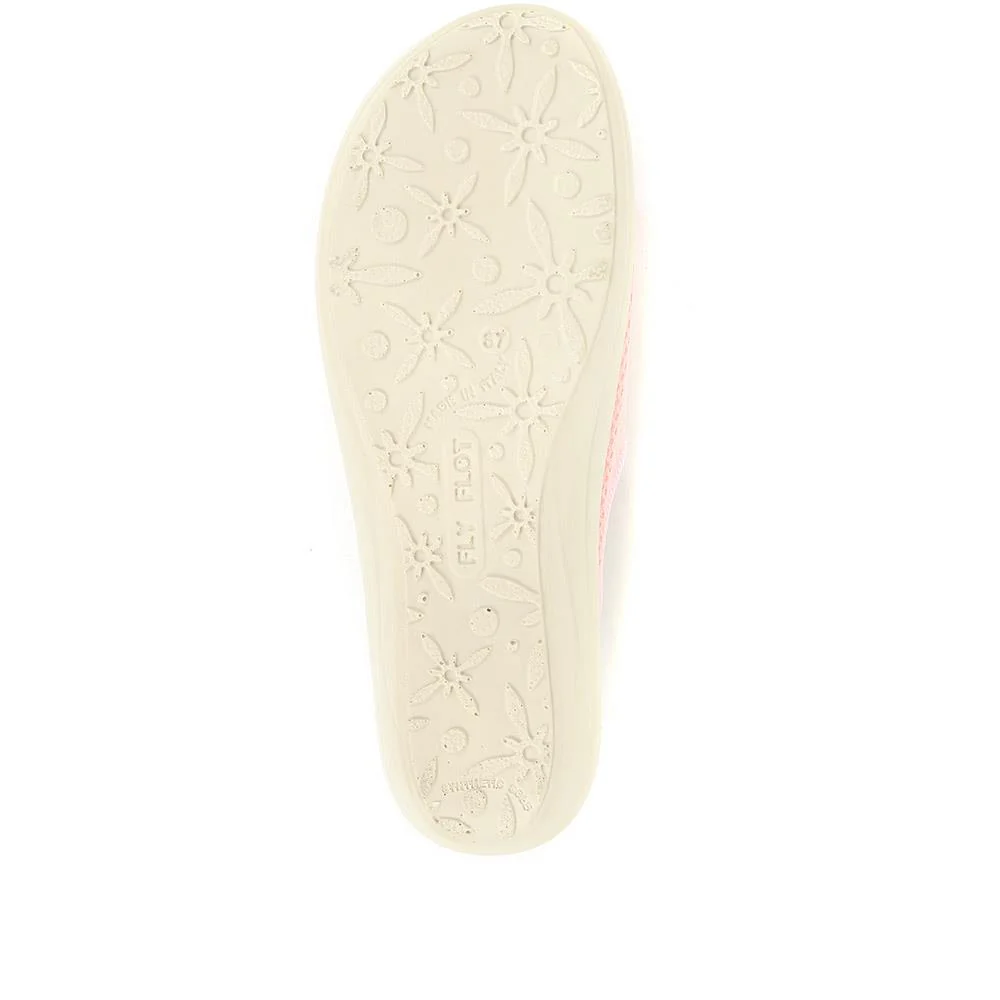 FlyFlot Wide Fit Anatomic Clogs - FLY25030 / 309 914 - Pink - Image 5