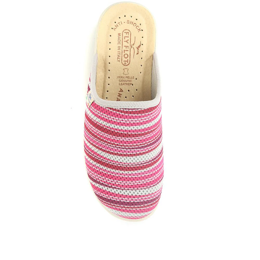 FlyFlot Wide Fit Anatomic Clogs - FLY35039 / 321 254 - Fuschia - Image 5