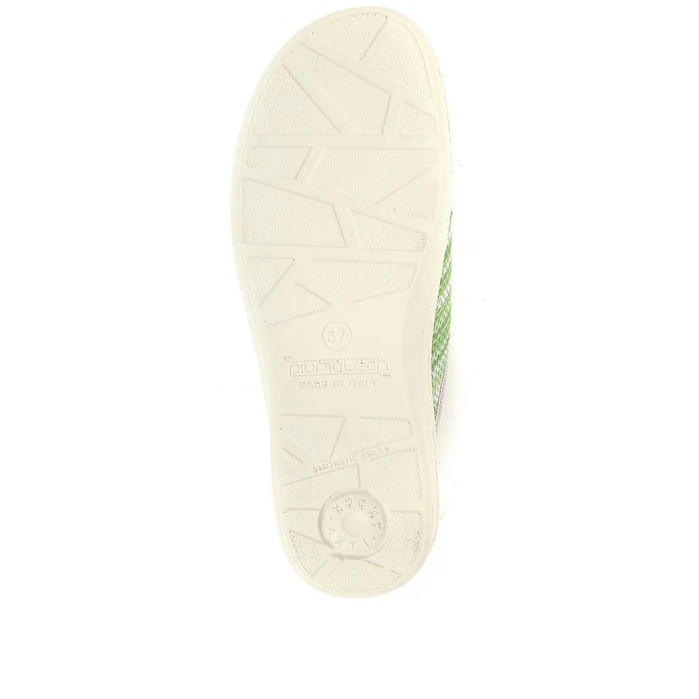 FlyFlot Wide Fit Anatomic Clogs - FLY35039 / 321 254 - Green - Image 6