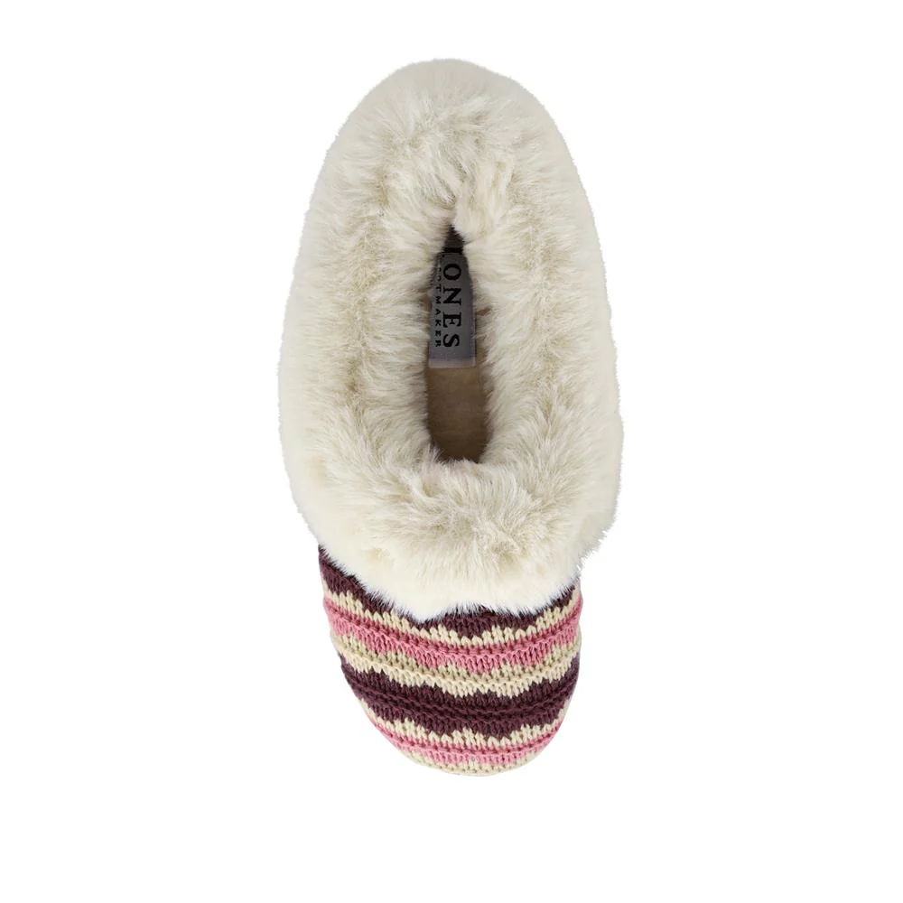 Franca Premium Faux-Fur-Lined Slippers - FRANCA / 328 532 - Purple Multi - Image 4