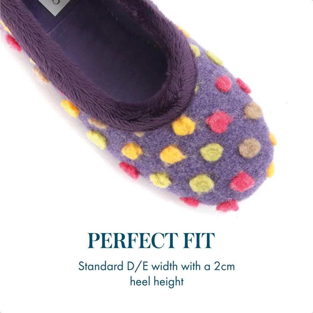 Full Slippers - FEVI28002 / 312 971 - Purple Multi - Image 6