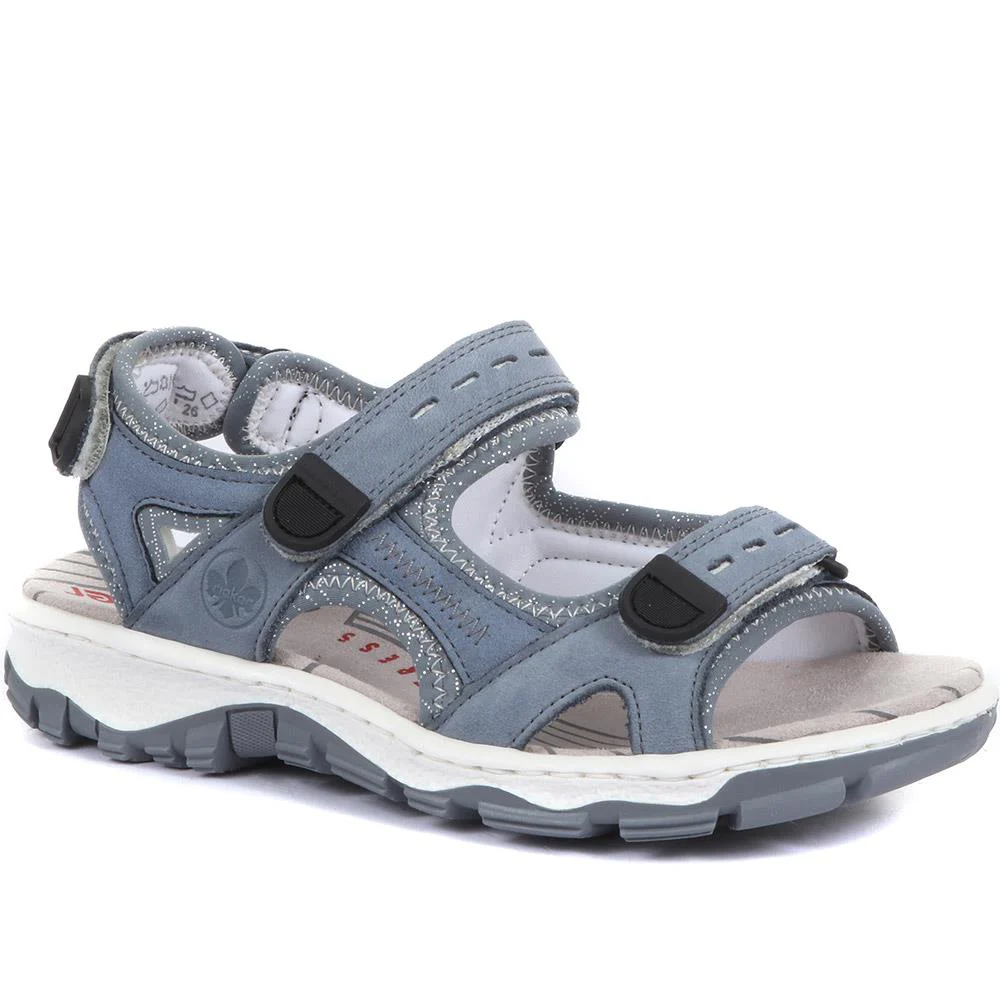 Fully Adjustable Daily Sandals - RKR33520 / 319 714 - Denim