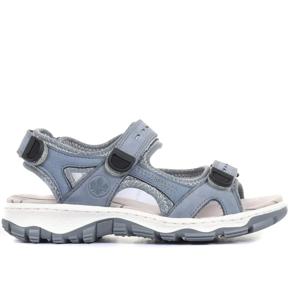 Fully Adjustable Daily Sandals - RKR33520 / 319 714 - Denim - Image 3