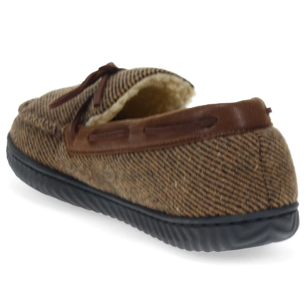 Fur-Lined Slippers - GALOP40027 / 326 308 - Brown - Image 3