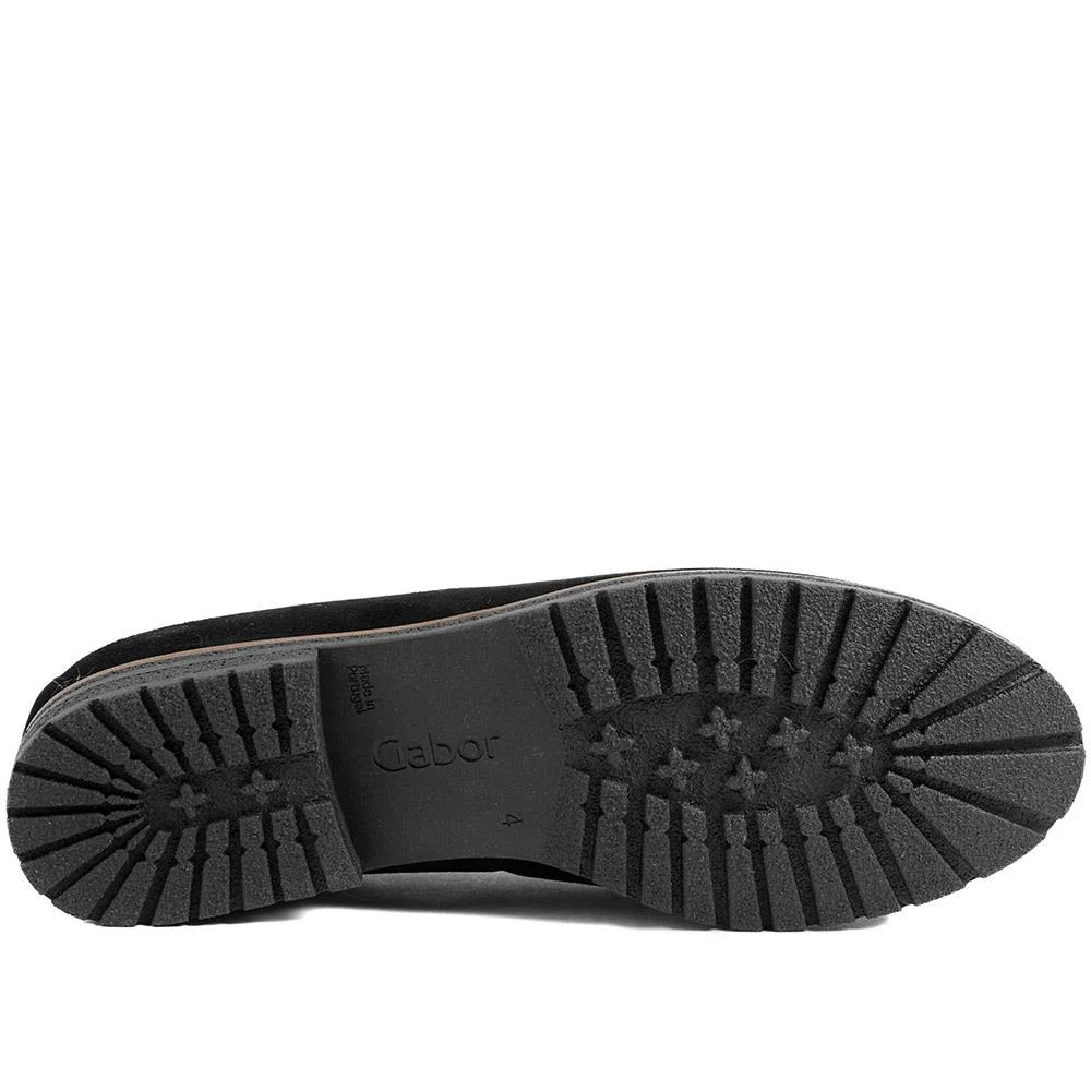 Gabor Ego Elder Leather Loafers - GAB42034 / 329 524 - Black - Image 6
