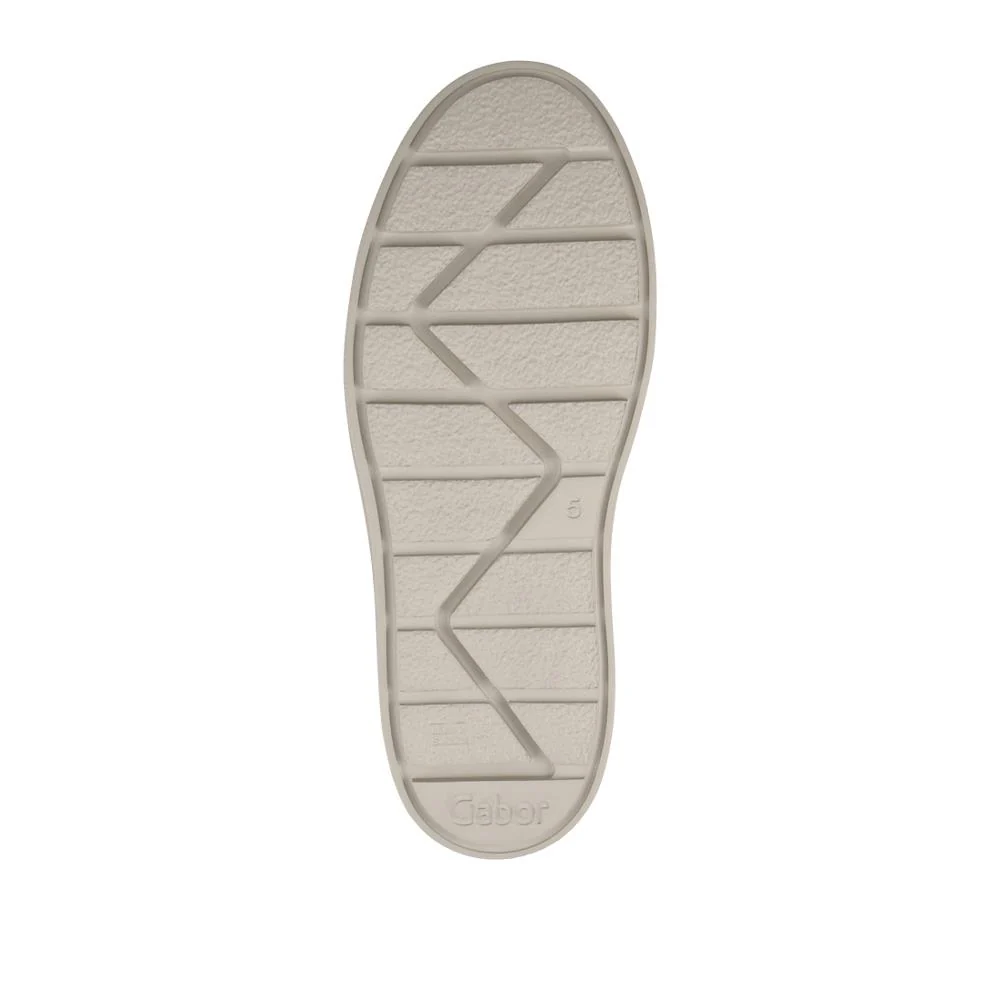 Gabor Leather Platform Trainers - GAB43001 / 328 667 - Gold - Image 5