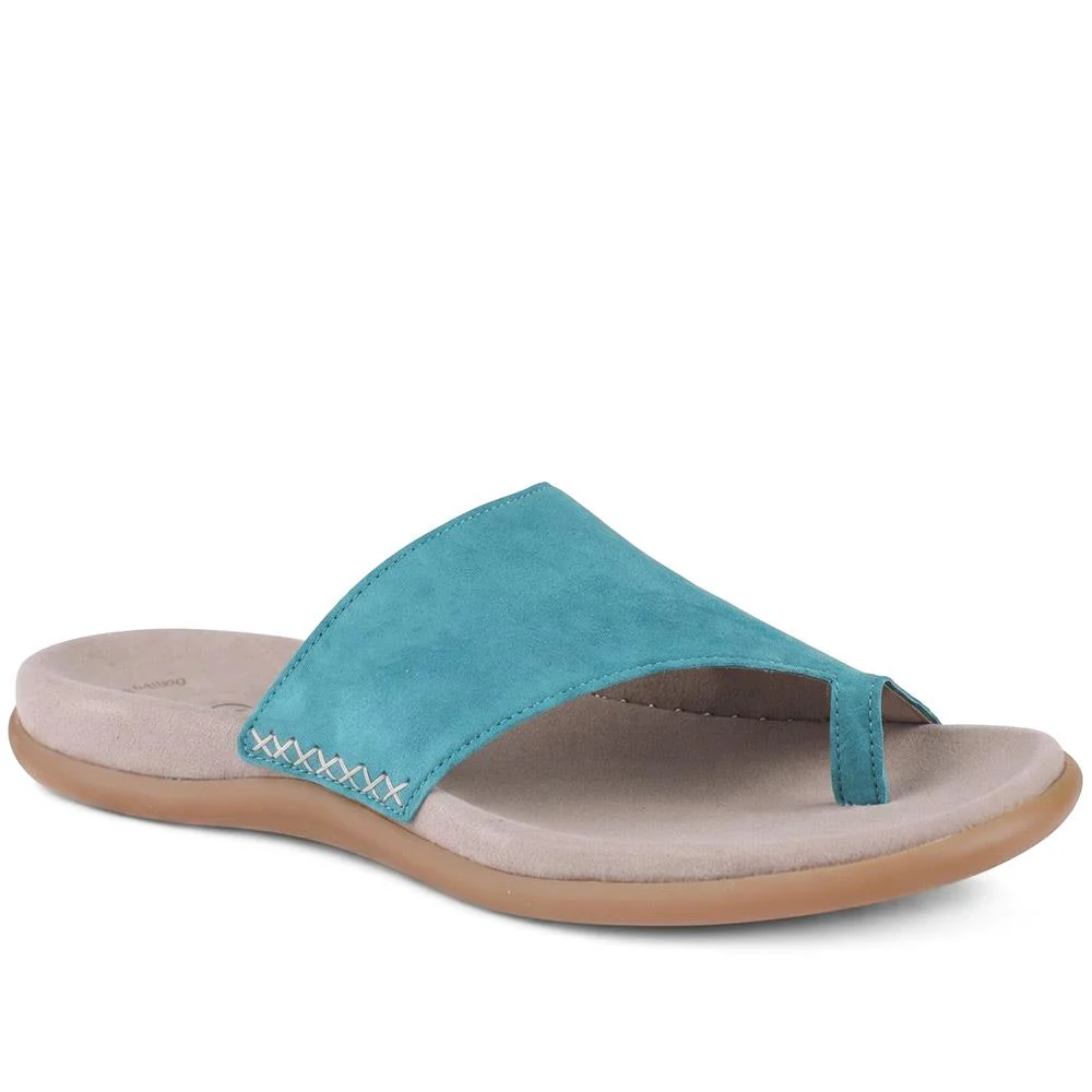 Gabor Leather Toe Post Sandals - GABC44504 / 330 269 - Image 2