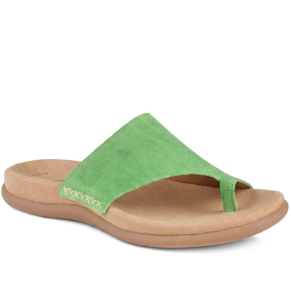 Gabor Leather Toe Post Sandals - GABC44504 / 330 269