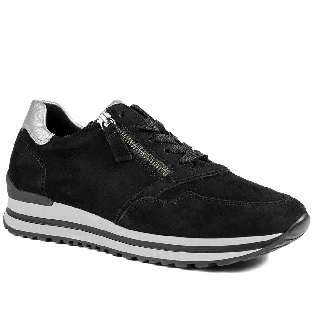 Gabor Nulon Suede Trainers - GAB42032 / 329 513