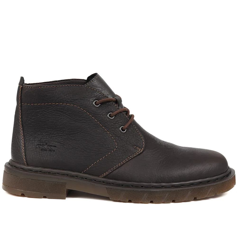 Gents Leather Chelsea Boots - RKR38515 / 324 358 - Dark Brown - Image 2