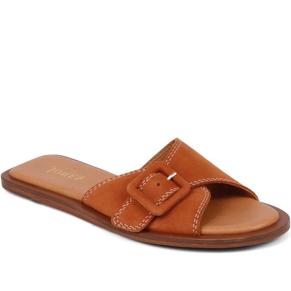 Georgette Leather Mules - GEORGETTE / 325 305 - Image 2