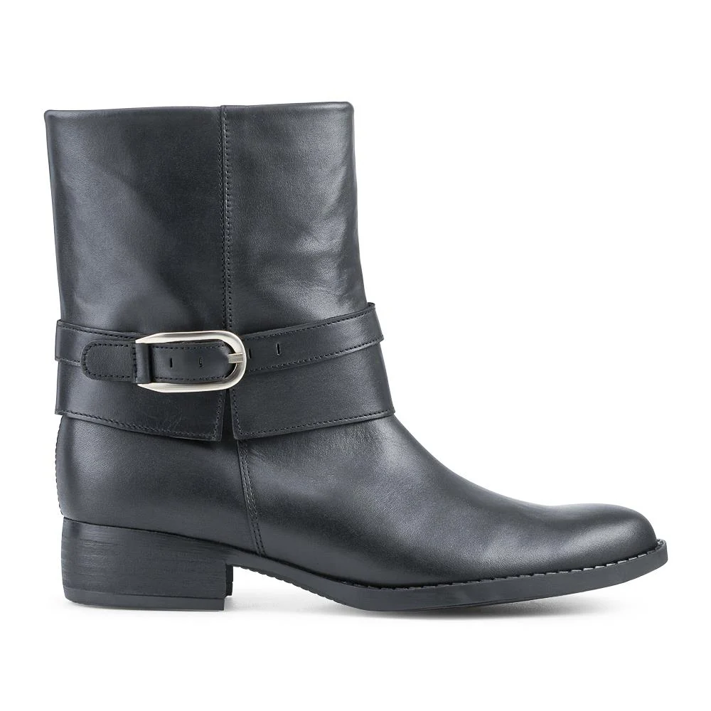 Ginger Gabor Leather Zip Fasten Boots - GAB42514 / 327 875 - Black - Image 2