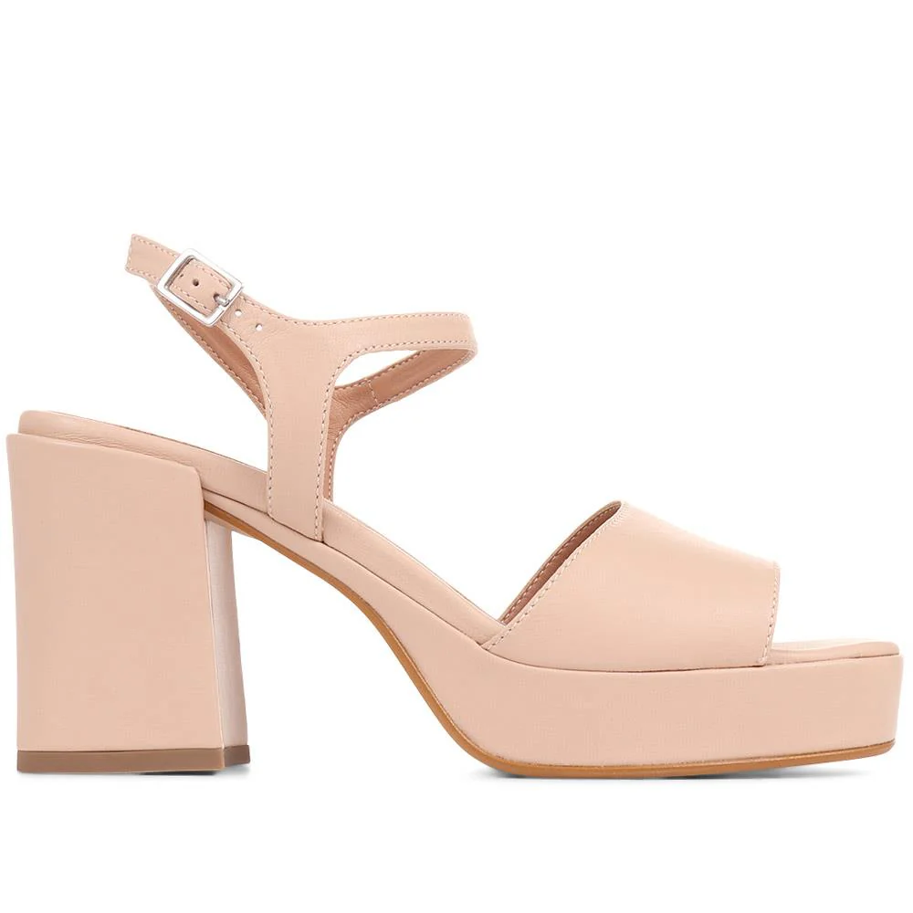 Giuseppa Platform Heels - GIUSEPPA / 323 016 - Nude - Image 2