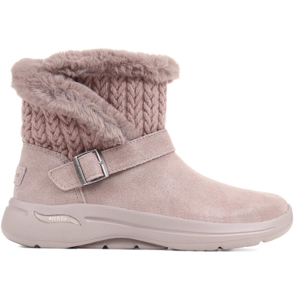 Go Walk Arch Fit - True Embrace Boots - SKE36529 / 322 639 - Taupe - Image 2