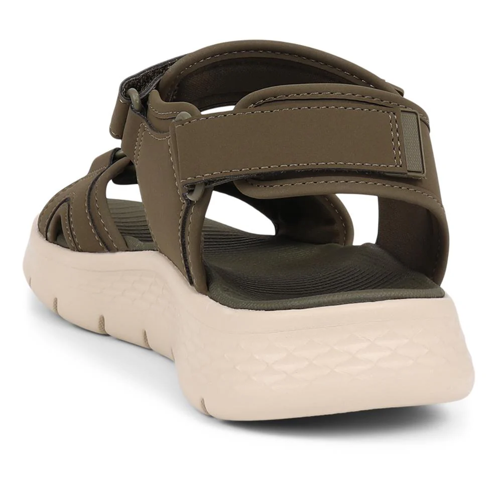 GO WALK Flex Sandals - SKE39100 / 324 910 - Olive - Image 3