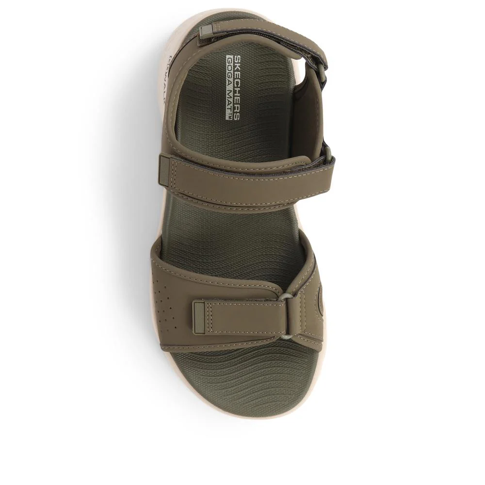 GO WALK Flex Sandals - SKE39100 / 324 910 - Olive - Image 6