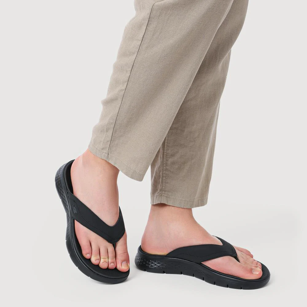 GO WALK FLEX VALLEJO Flip-Flops - SKE41057 / 326 747 - Black - Image 5