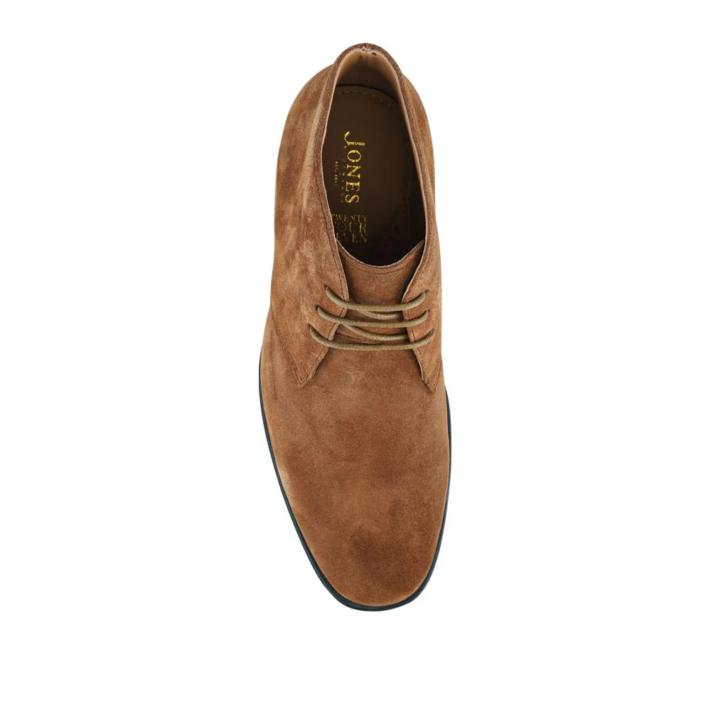 Gordon Lace Up Leather Boots  - GORDON / 325 896 - Tan Suede - Image 4