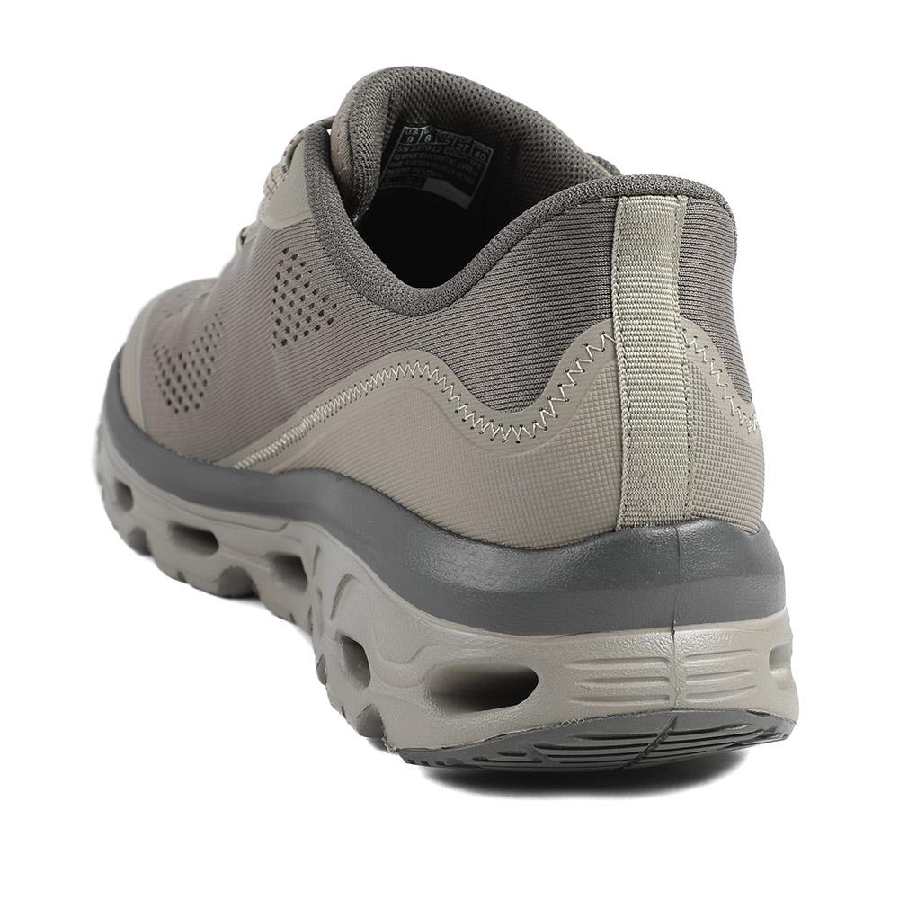 Skechers Glide Step Sole - Glover Peak Trainers - SKE43504 / 328 708 - Taupe - Image 4