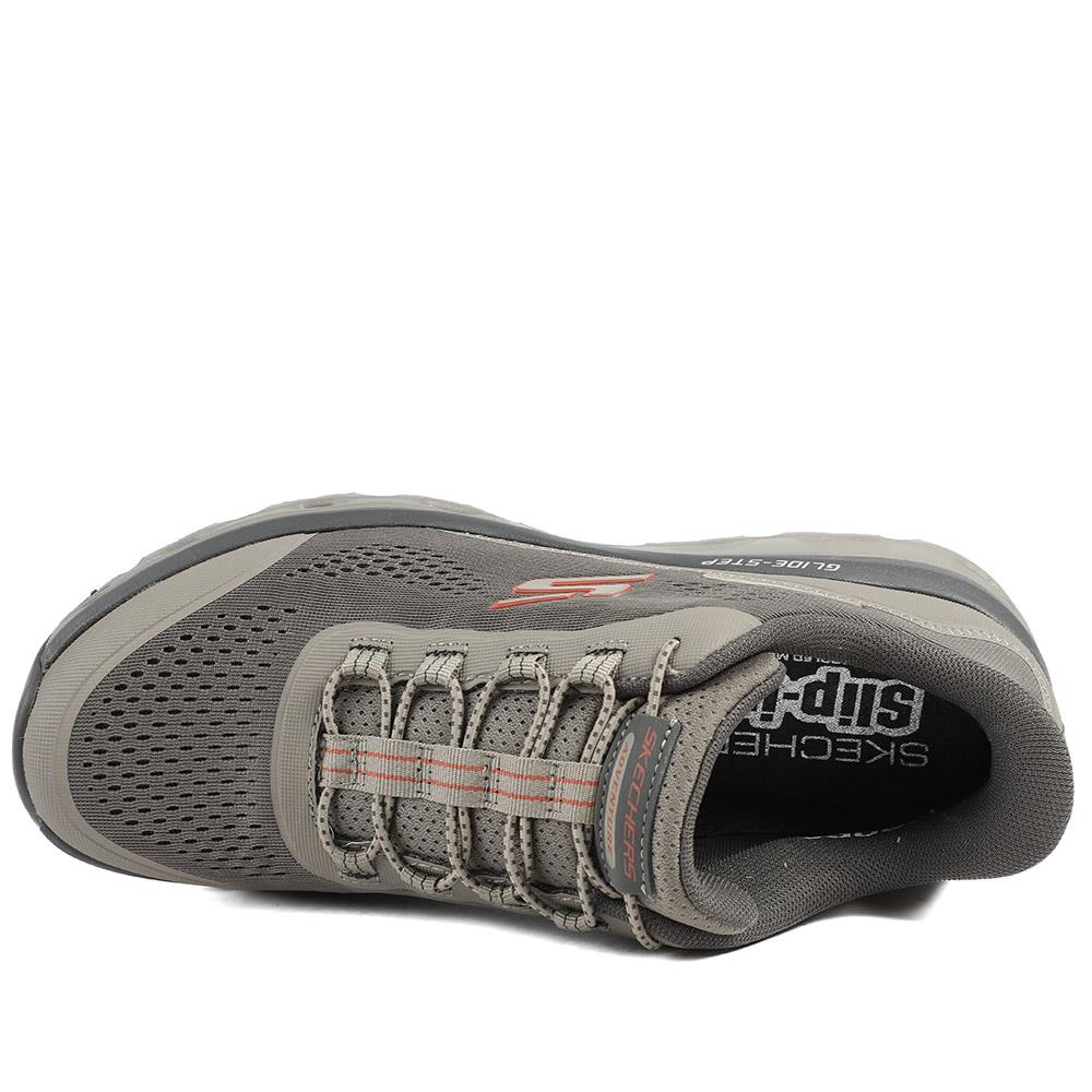 Skechers Glide Step Sole - Glover Peak Trainers - SKE43504 / 328 708 - Taupe - Image 5
